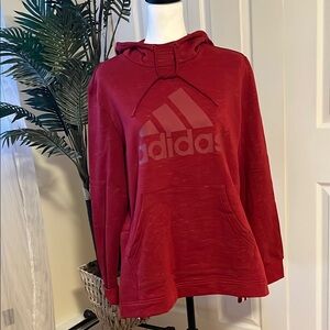 Adidas Red Hoodie